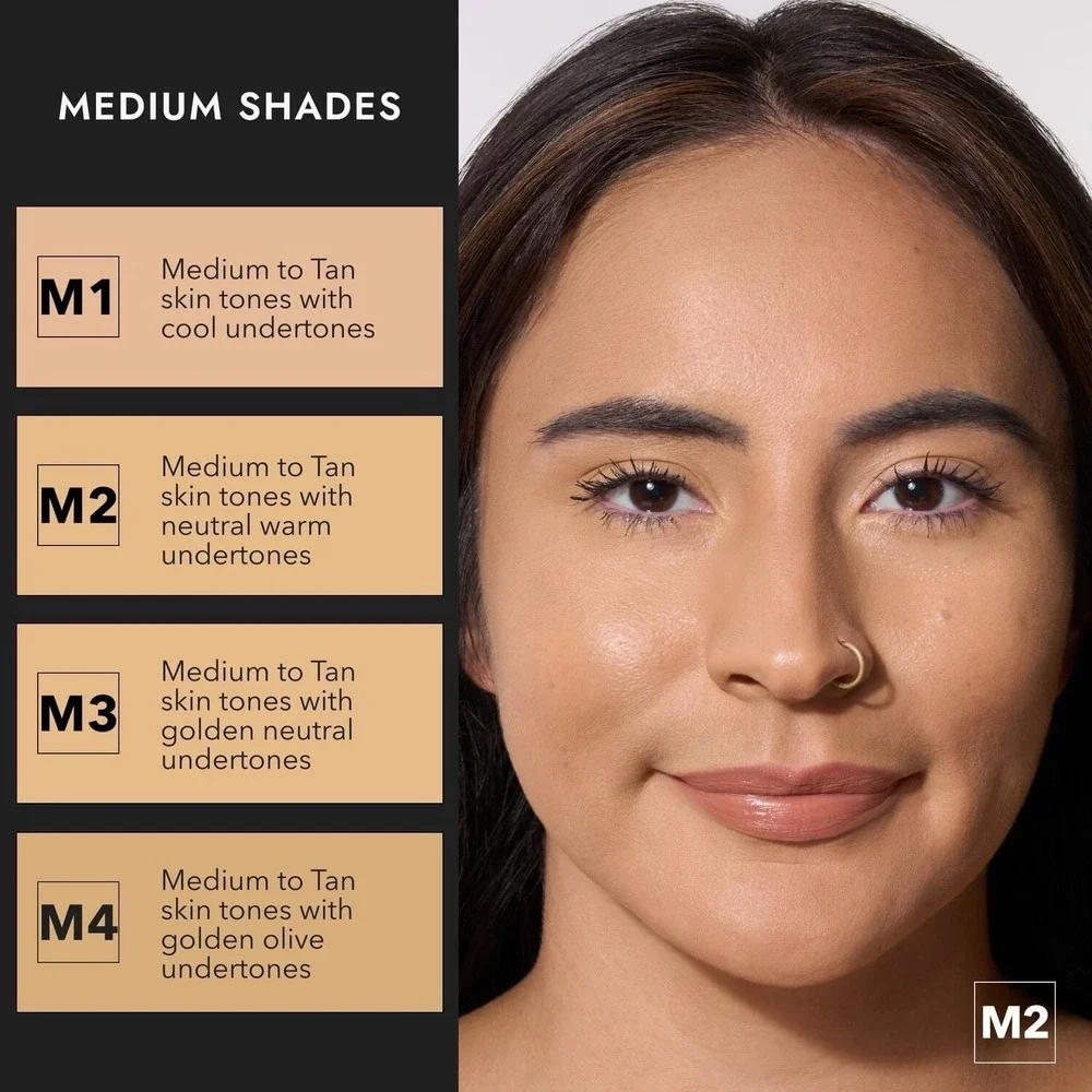 COVER FX Skin Discovered Longwear Full Coverage Concealer - M2 -Buildable Crease